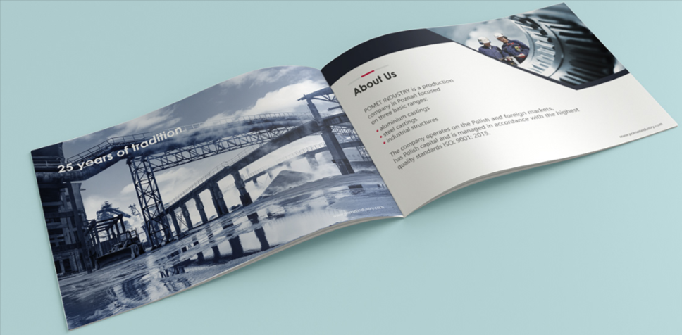 A4 Landscape Brochure Design