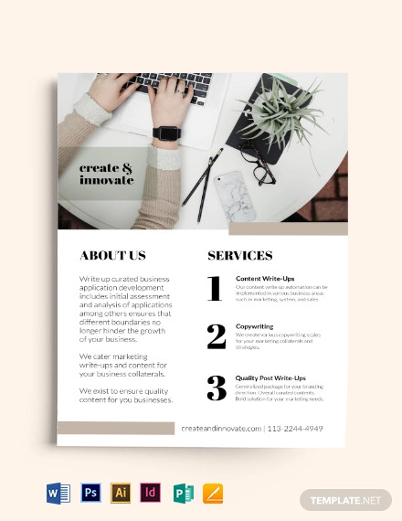 FREE 22 A5 Flyer Mockups In PSD InDesign AI MS Word Pages 