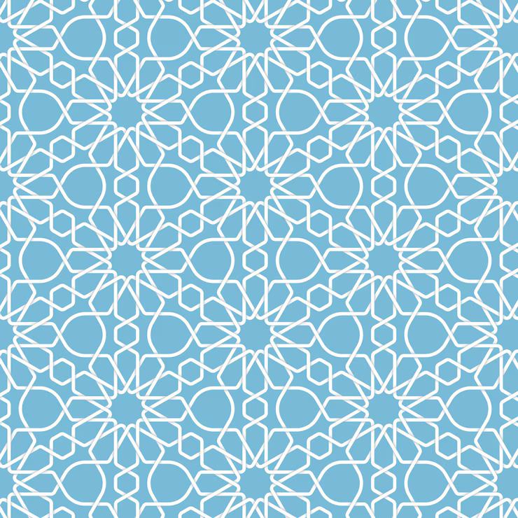 Abstract Geometric Islamic Background