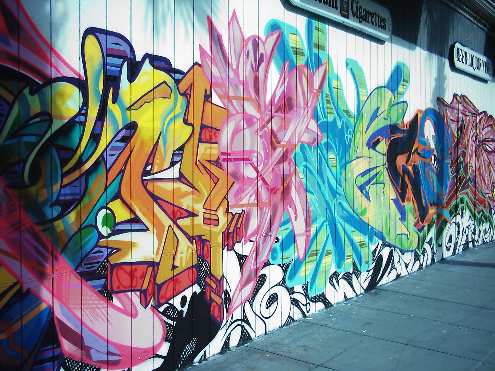Abstract Graffiti Wallpaper