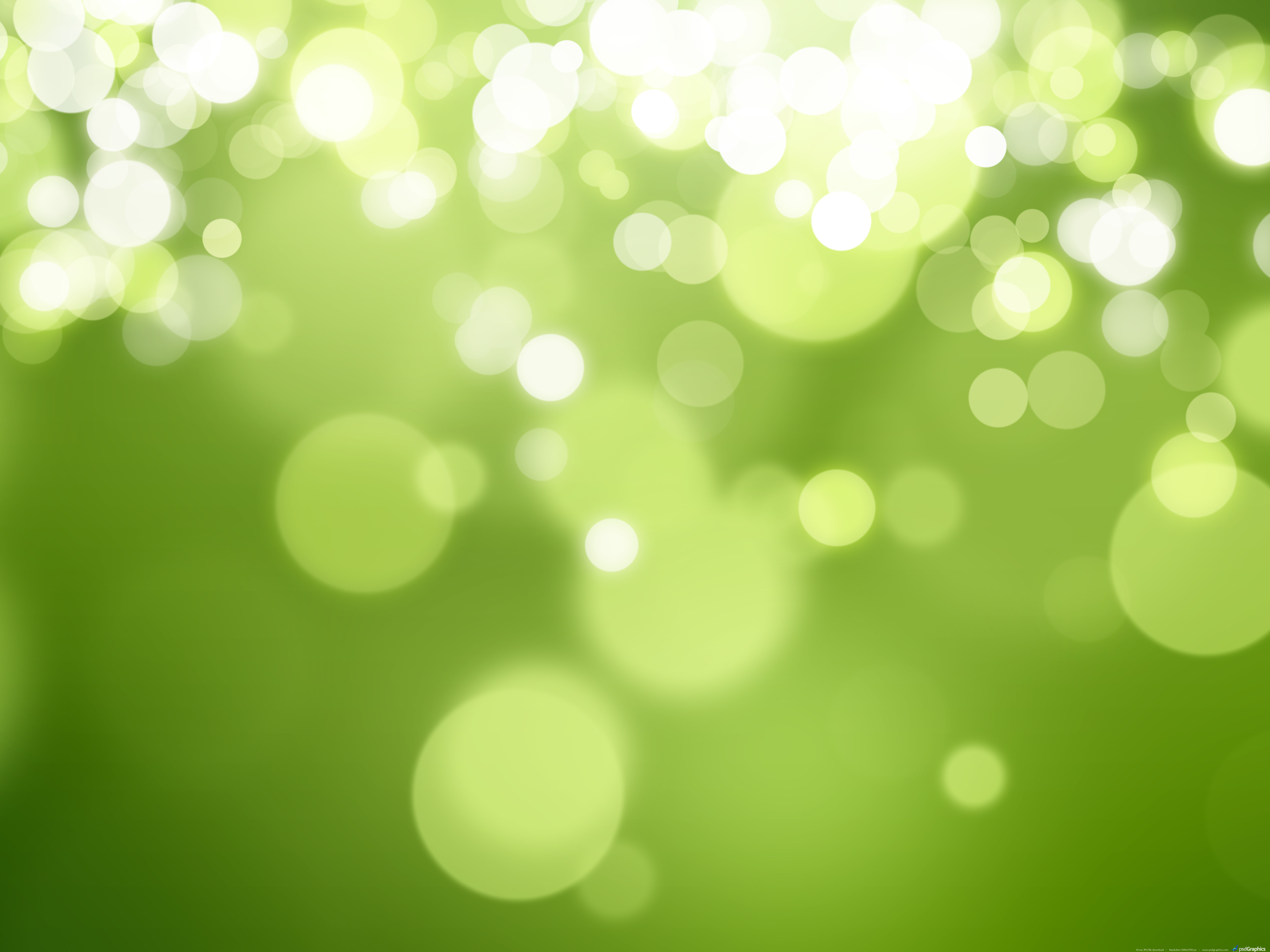 Abstract Green Nature Background