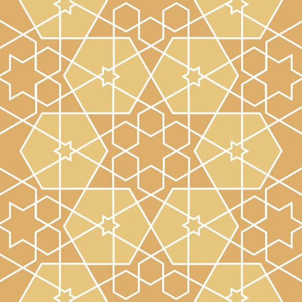 Abstract Islamic Decorative Pattern