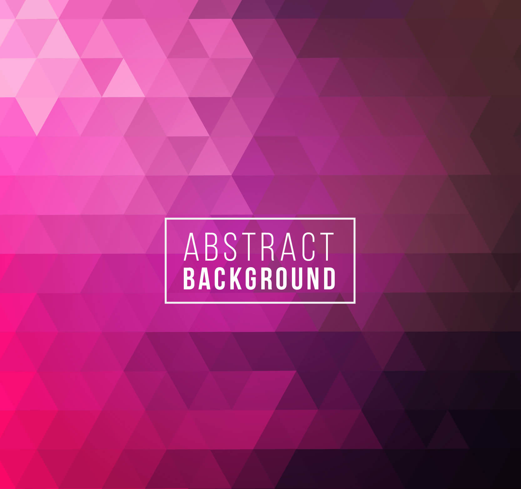 Abstract Polygon Background in Pink Tones