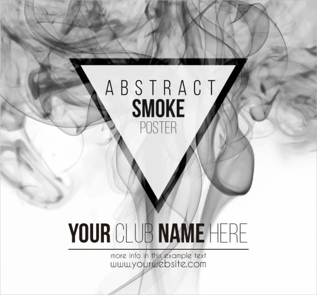 Abstract Smoke Free Vector