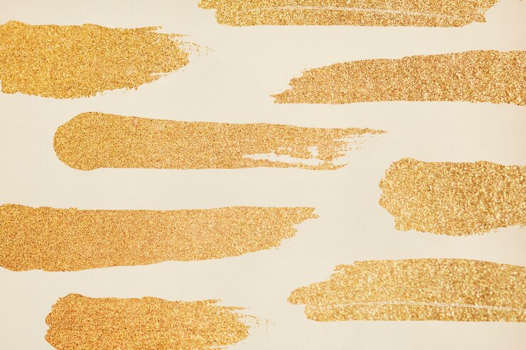 Abstract Gold Glittering Textured