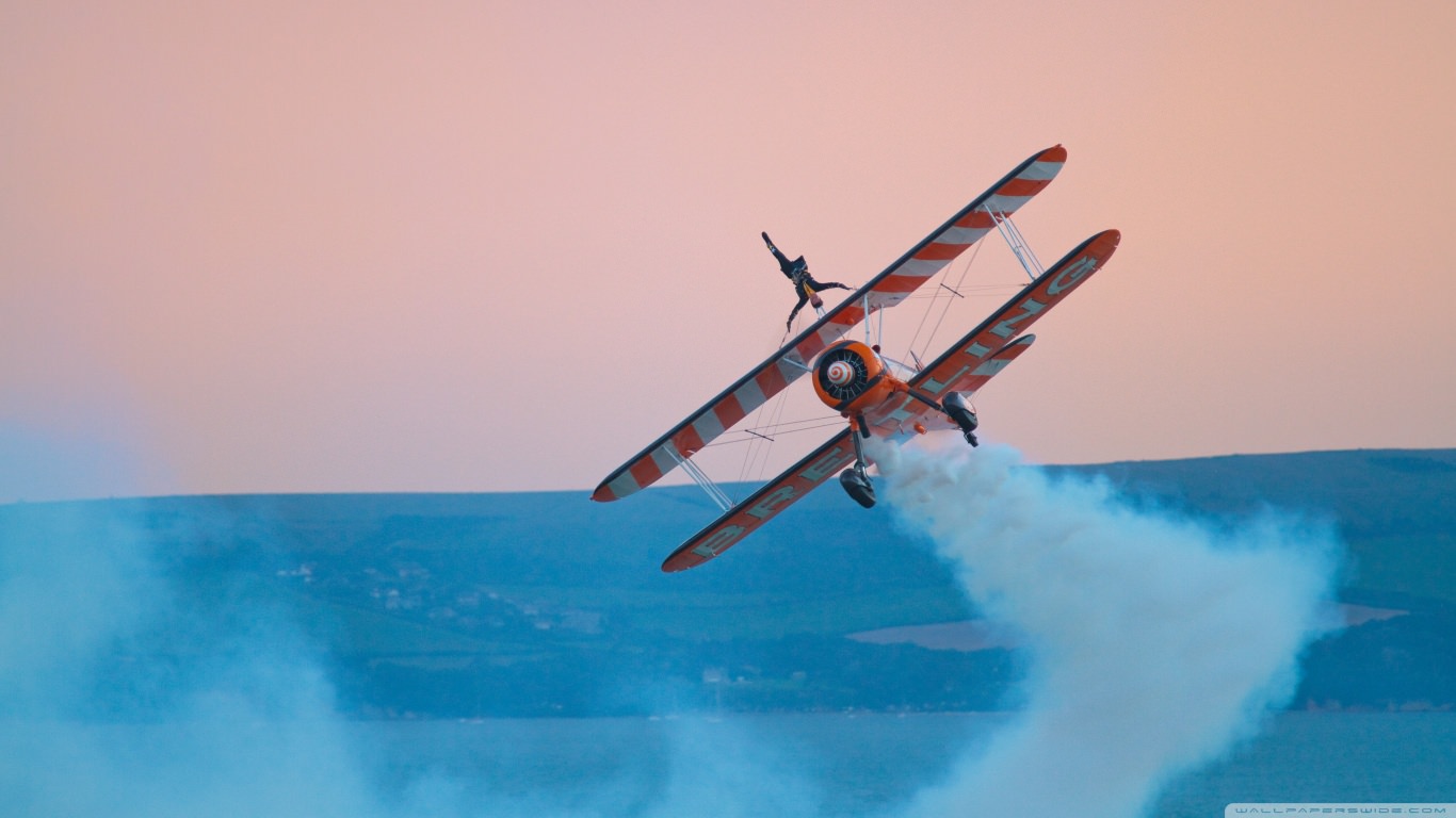 Aircraft Stunts Wallpaper