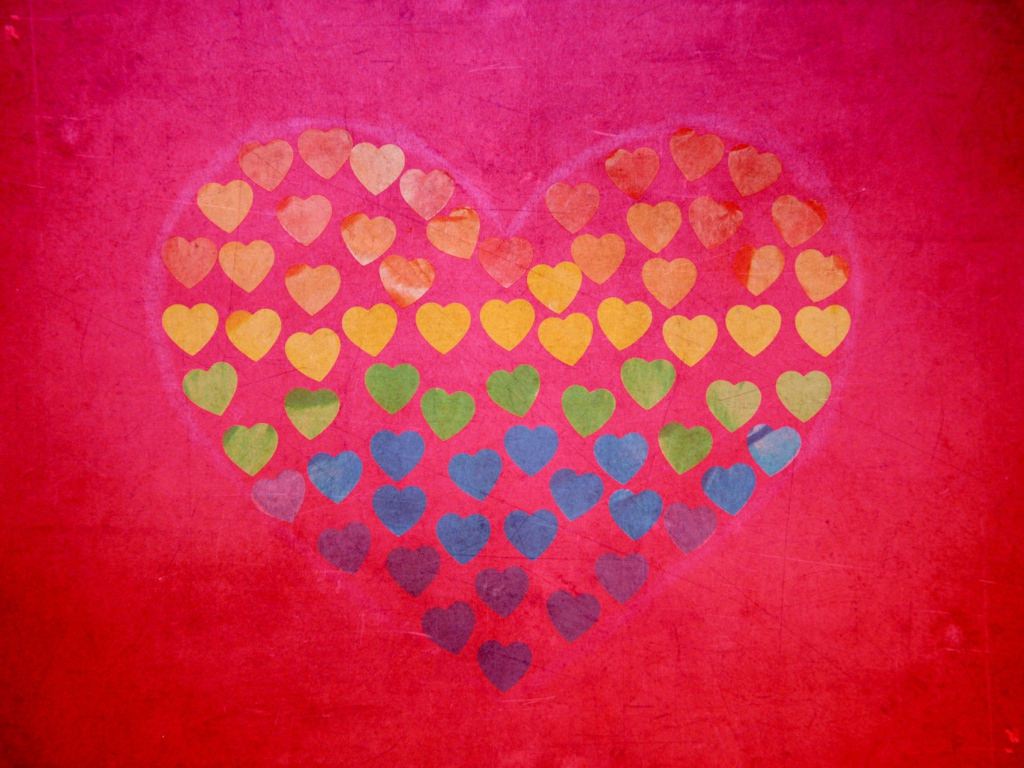 Amazing Hearts Wallpaper
