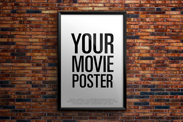 Amazing Movie poster mockup