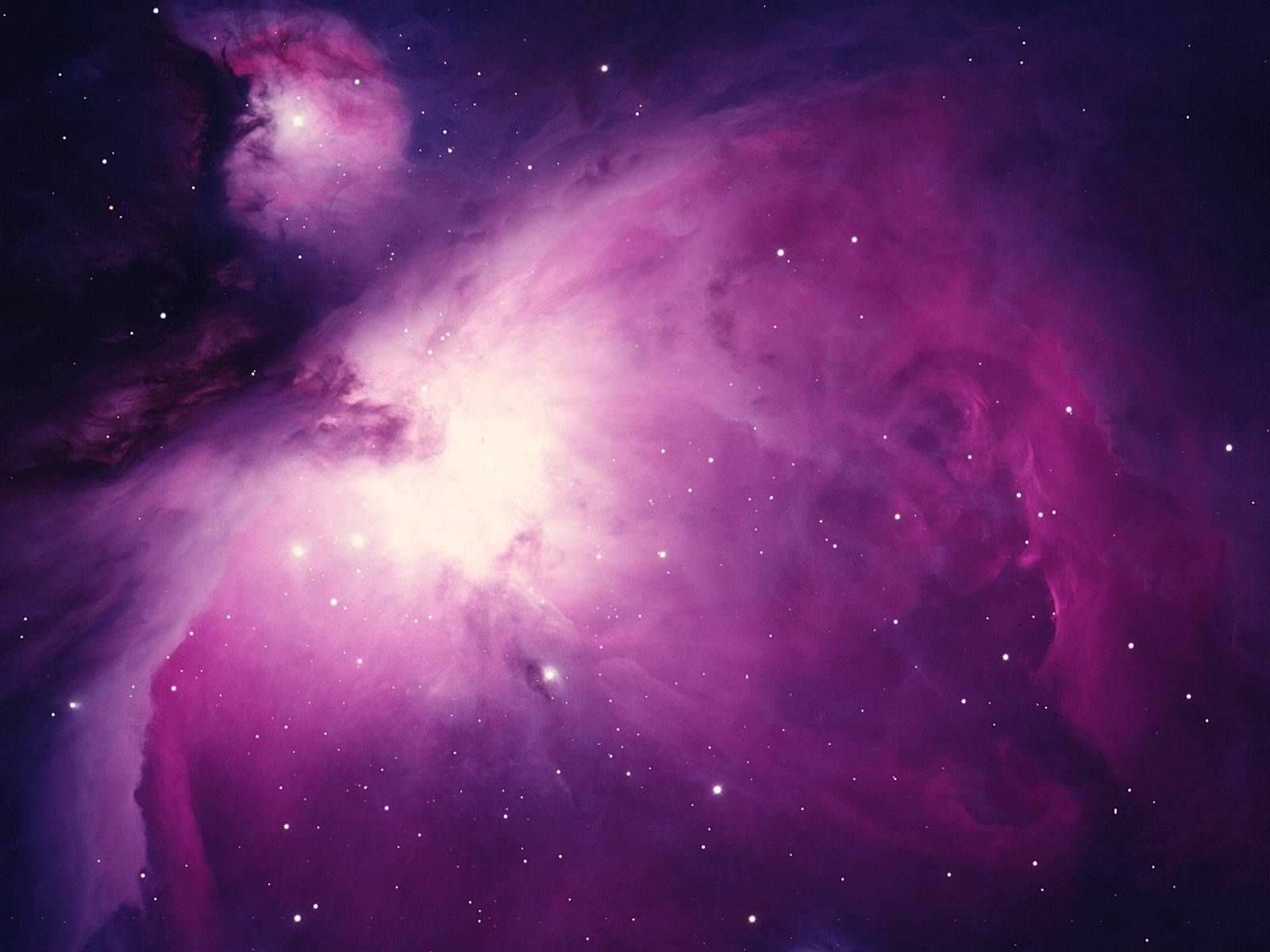 Amazing Purple Galaxy Background