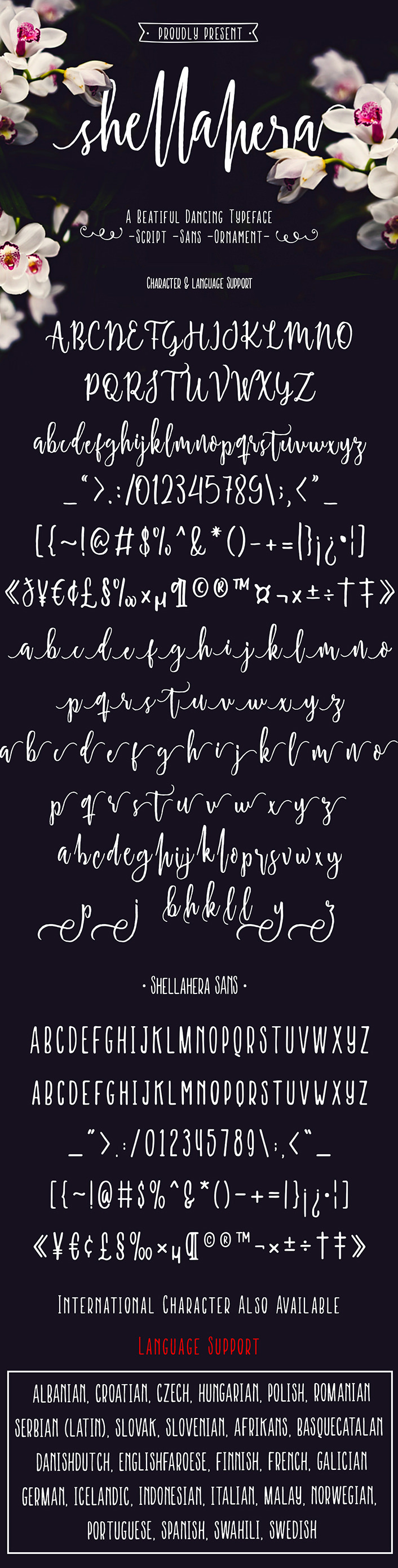 Amazing Shellahera Font