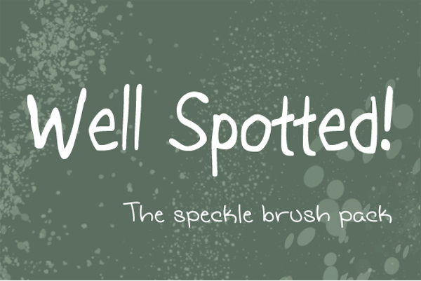 Amazing Speckle Brush For Free