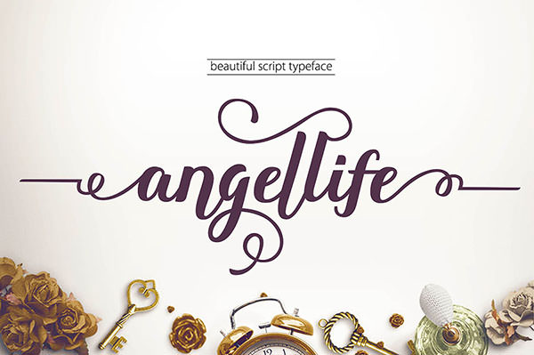 Angellife Free Script Font