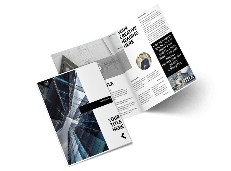 Architectural Firm Brochure Template