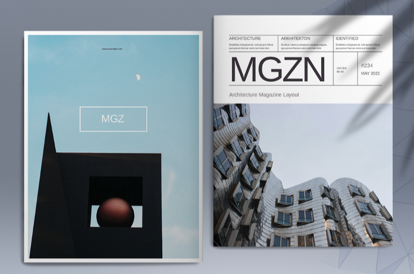 Architecture Magazine Layout