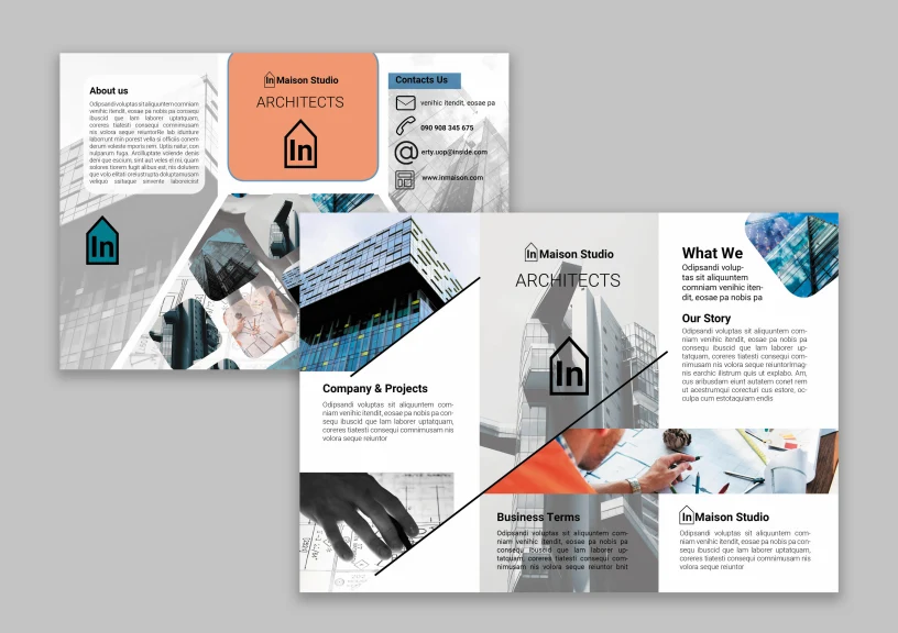 Architecture Tri Fold Brochure