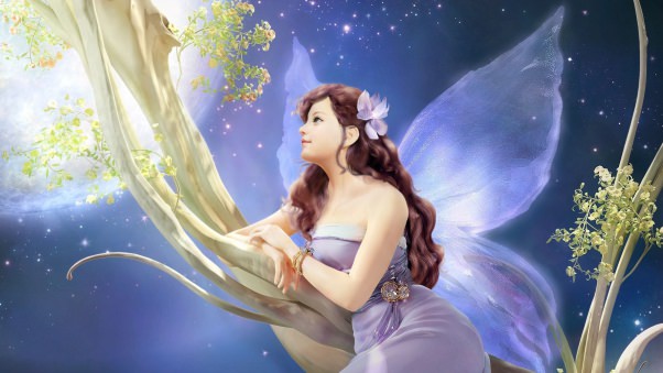 Awesome Fantasy Fairy Wallpaper