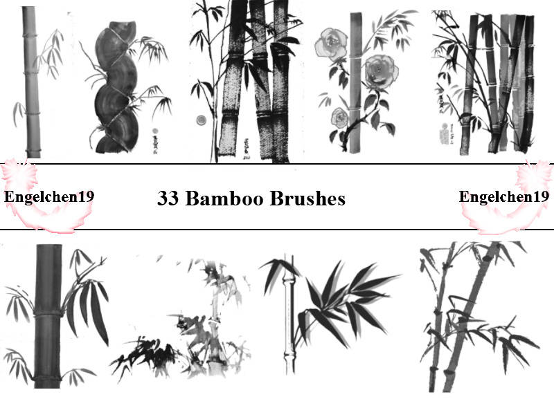 Bamboo Bambus Brushes