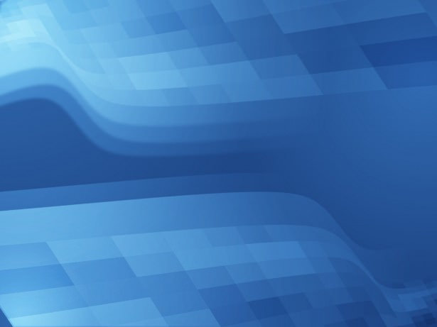 Blue Pixels Wave Background