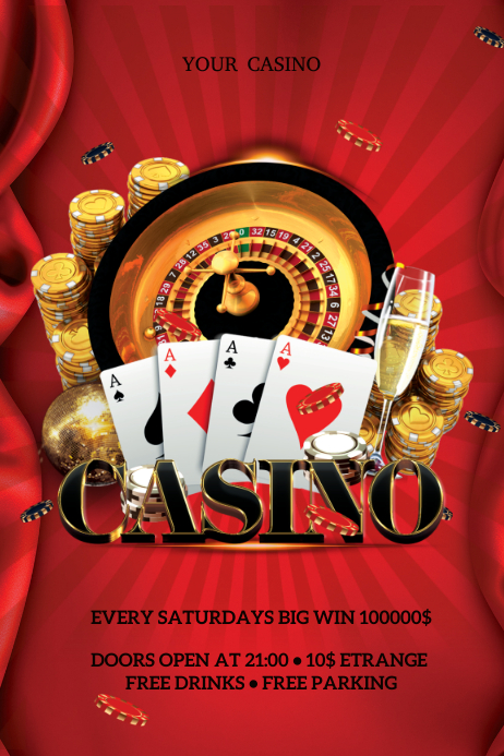 Casino Special Evening Flyer