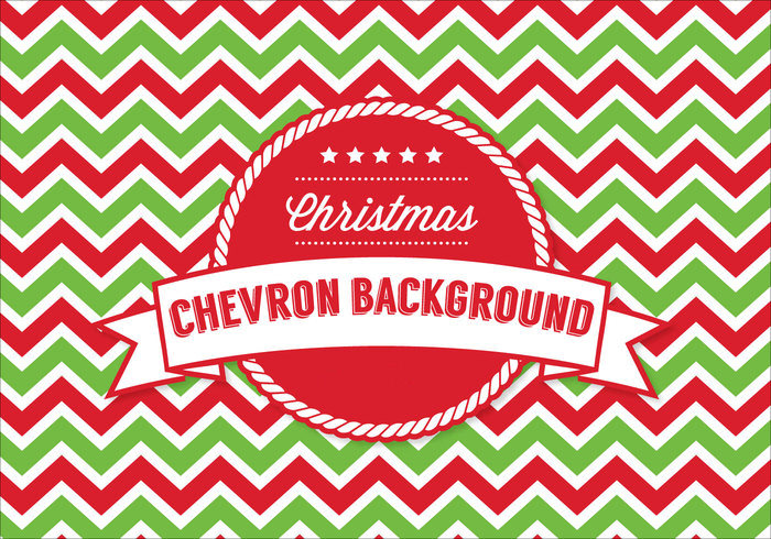 Christmas Chevron Pattern Background