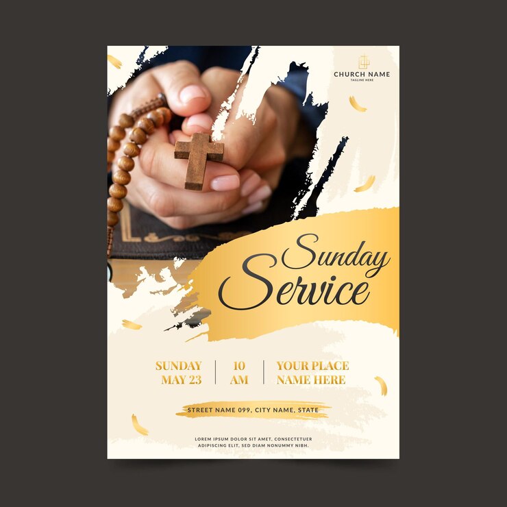 Church Flyer Vectors & Illustrations for Free Download