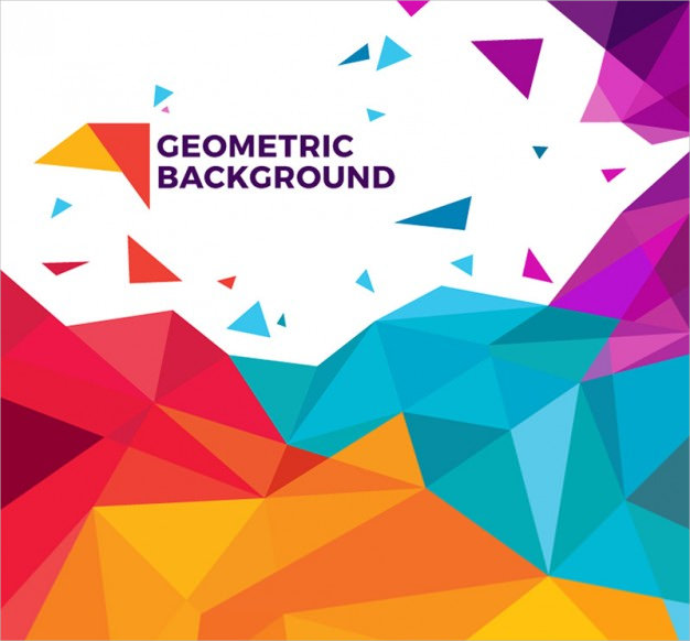 Colorful Abstract Geometric Background