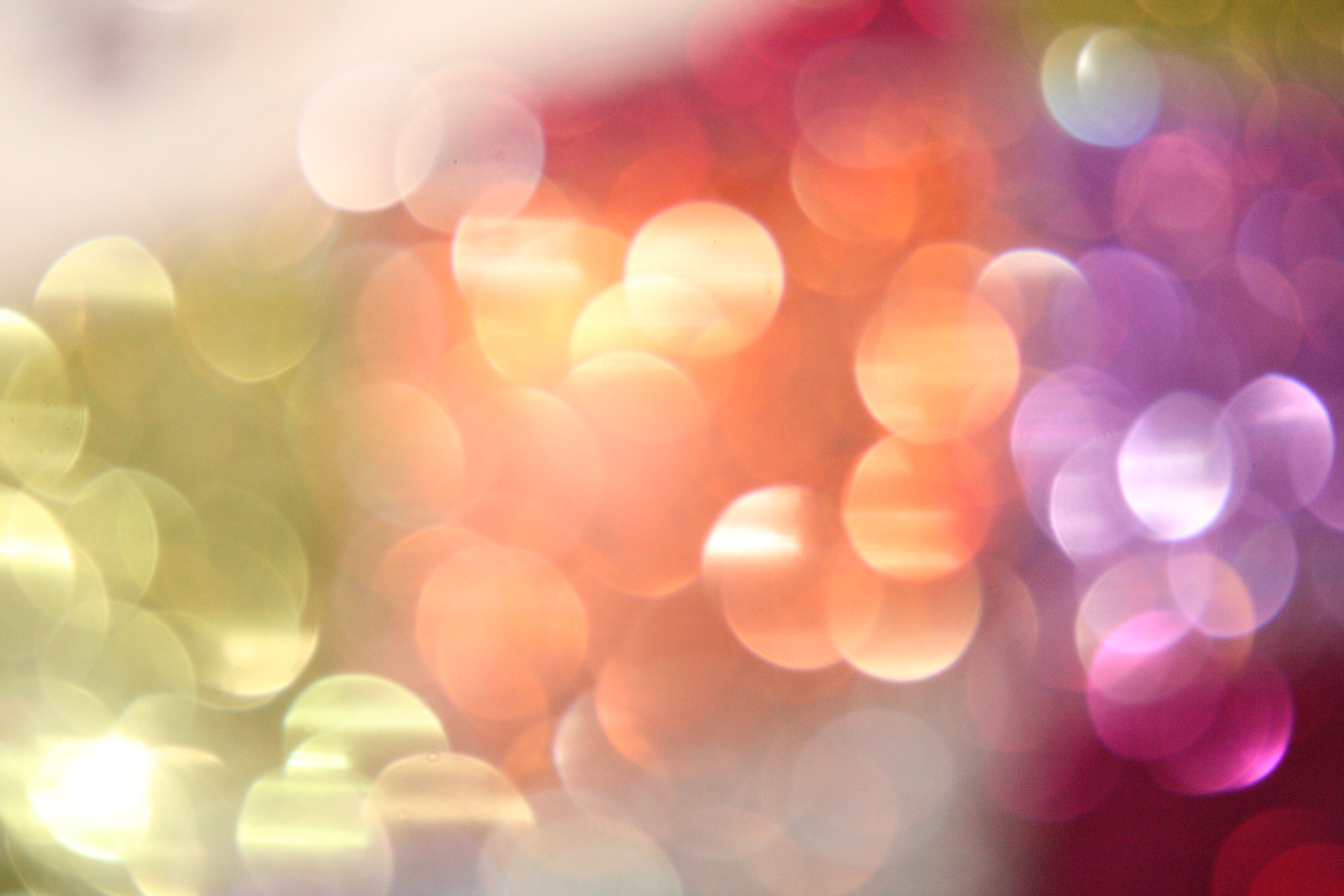 Colorful Light Bokeh Texture