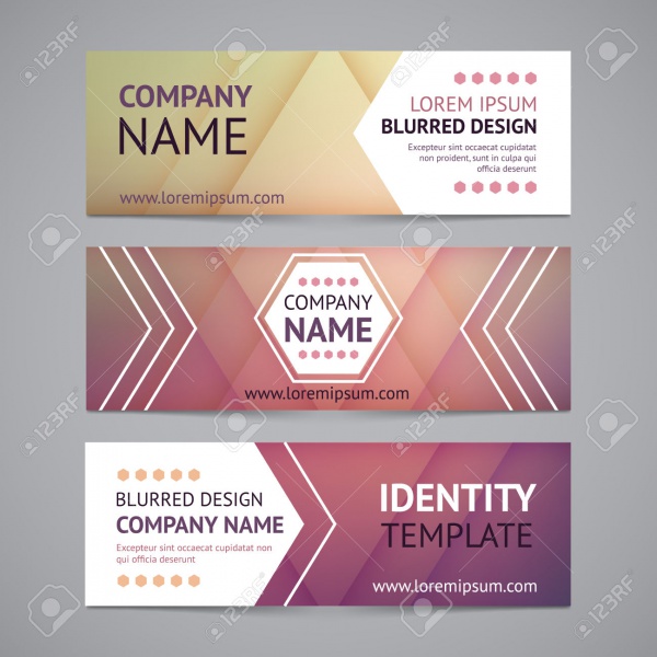 Corporate Vector Company Banner Design