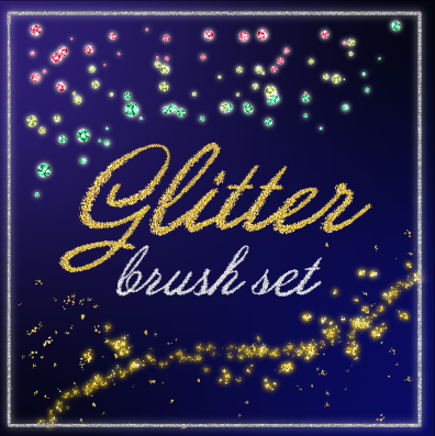 Crunched Glitter Blassi