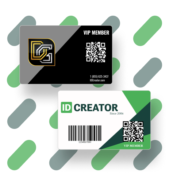 Customizable Plastic Membership Card