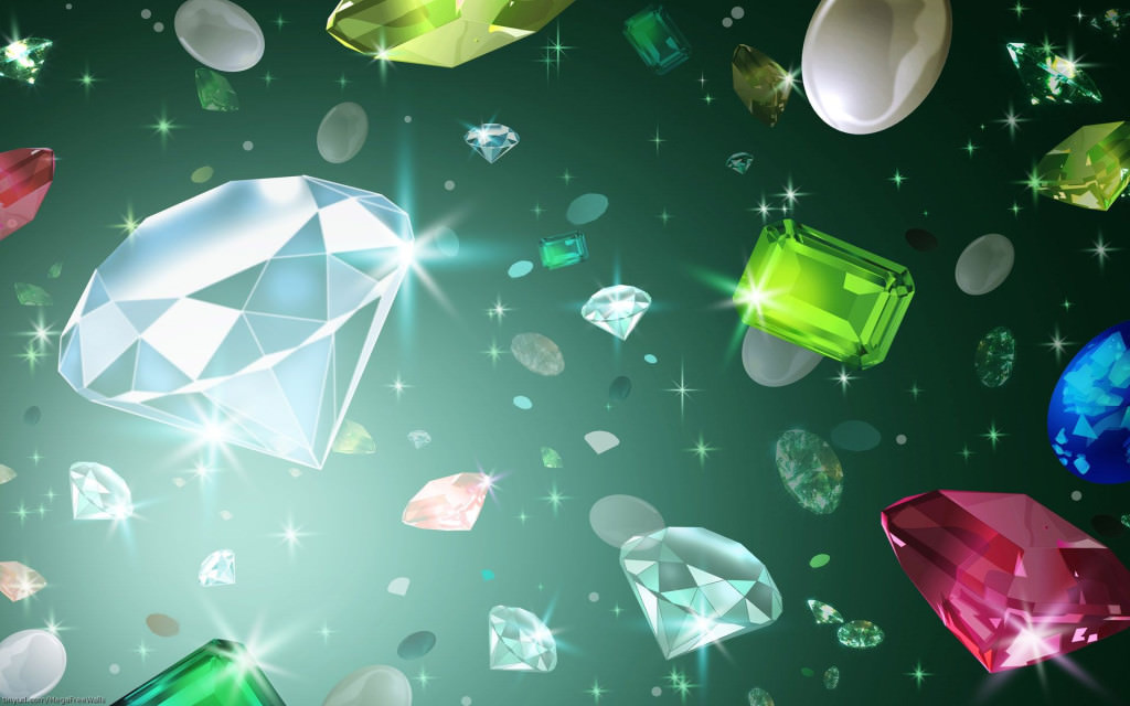 Diamond Crystal Background