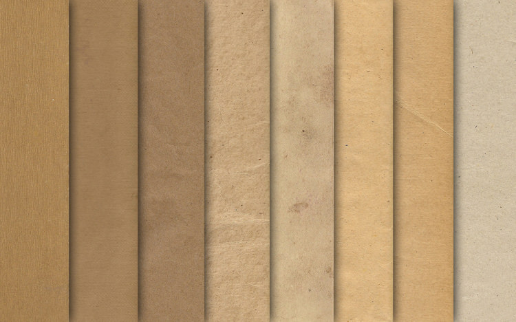 Download 8 High Quality Cardboard Textures Pack