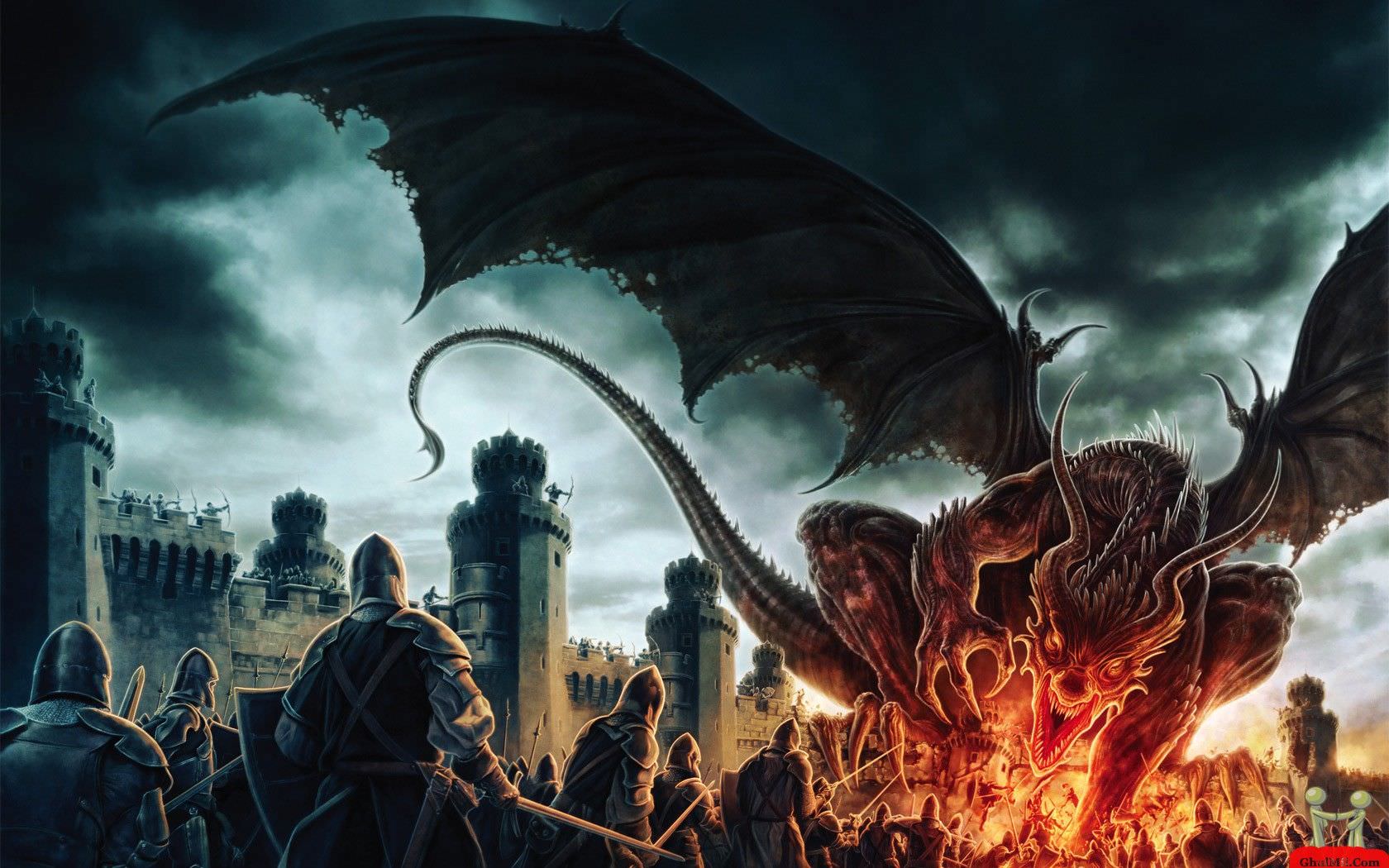 Download Best 3D Dragon Fire Hd Wallpaper