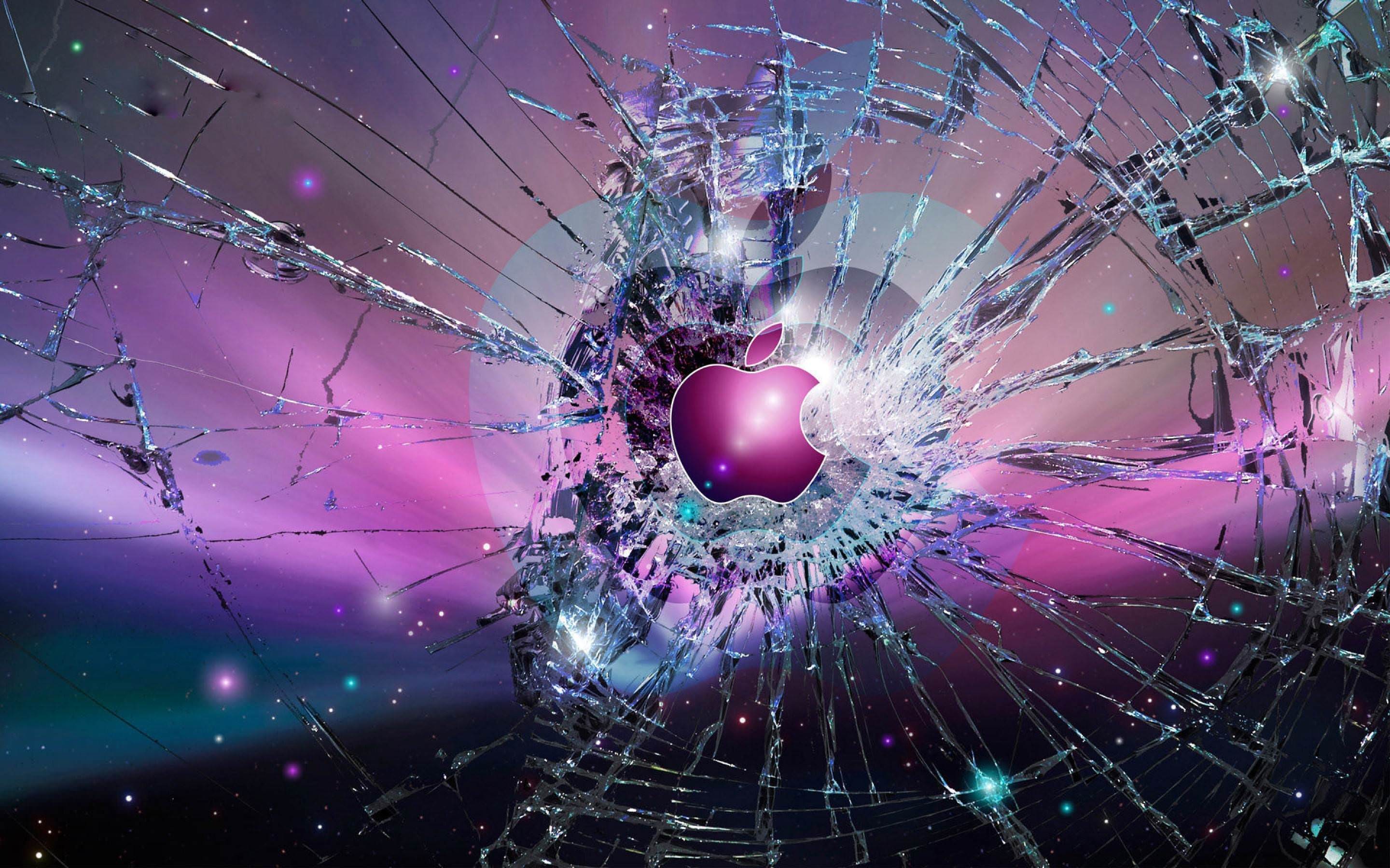 Cracked Screen Wallpapers in PSD