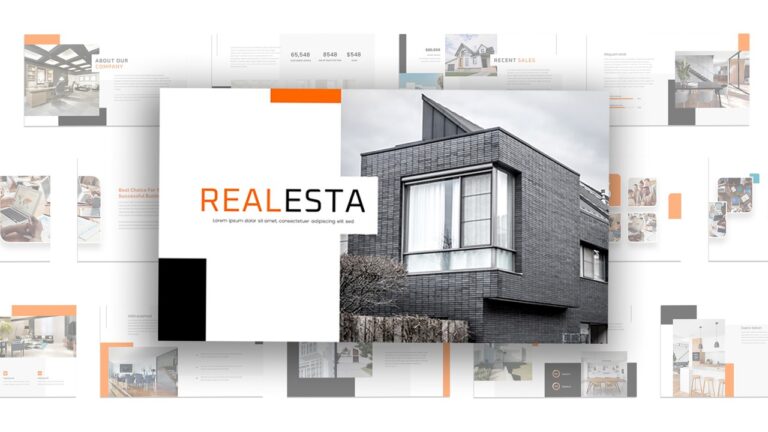 Download Free Real Estate Powerpoint Presentation Template