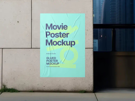 Download Movie Poster Mockup