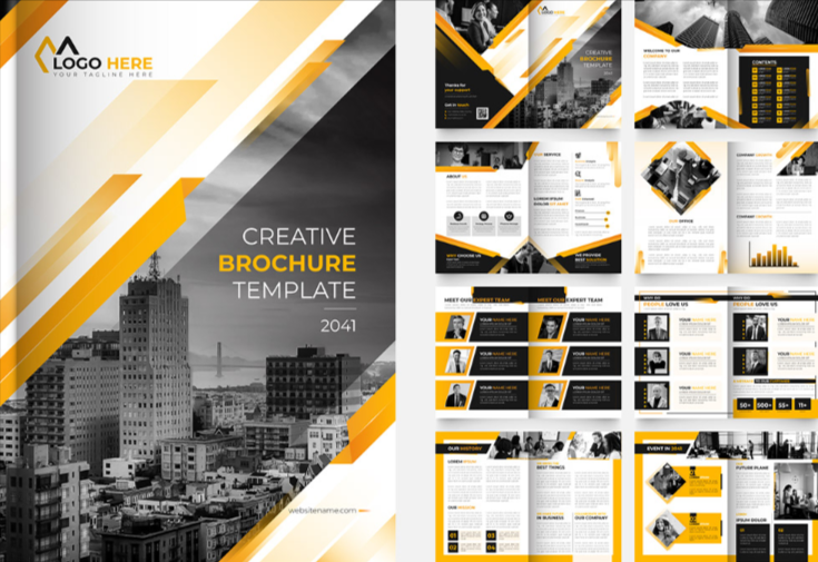 Elegant Architechture Booklet Design