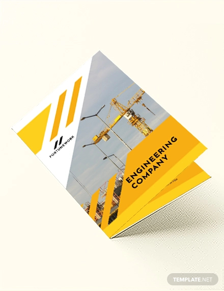 environmental company bi fold brochure