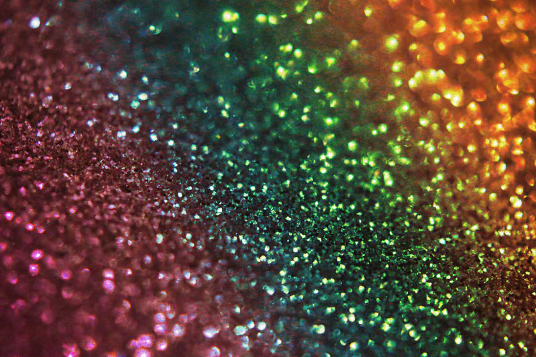 Excellent Rainbow Glitter Bokeh