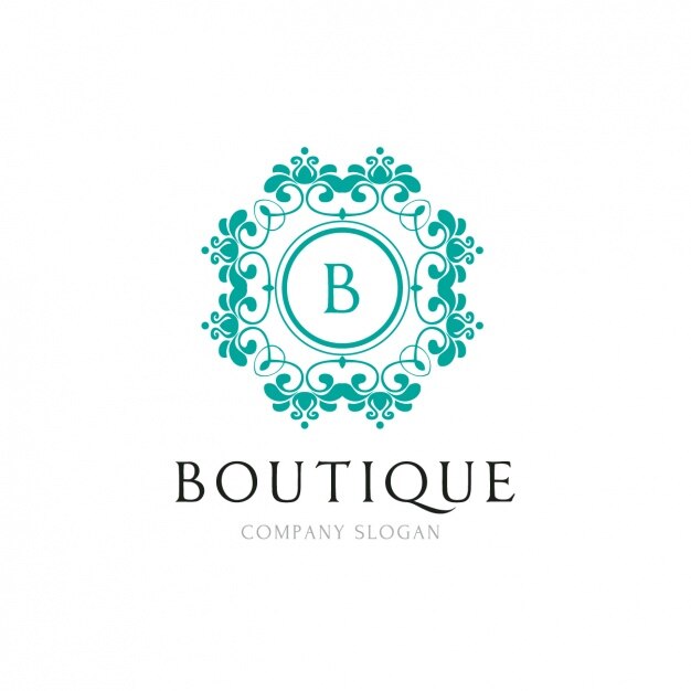 Floral Boutique Logo Template