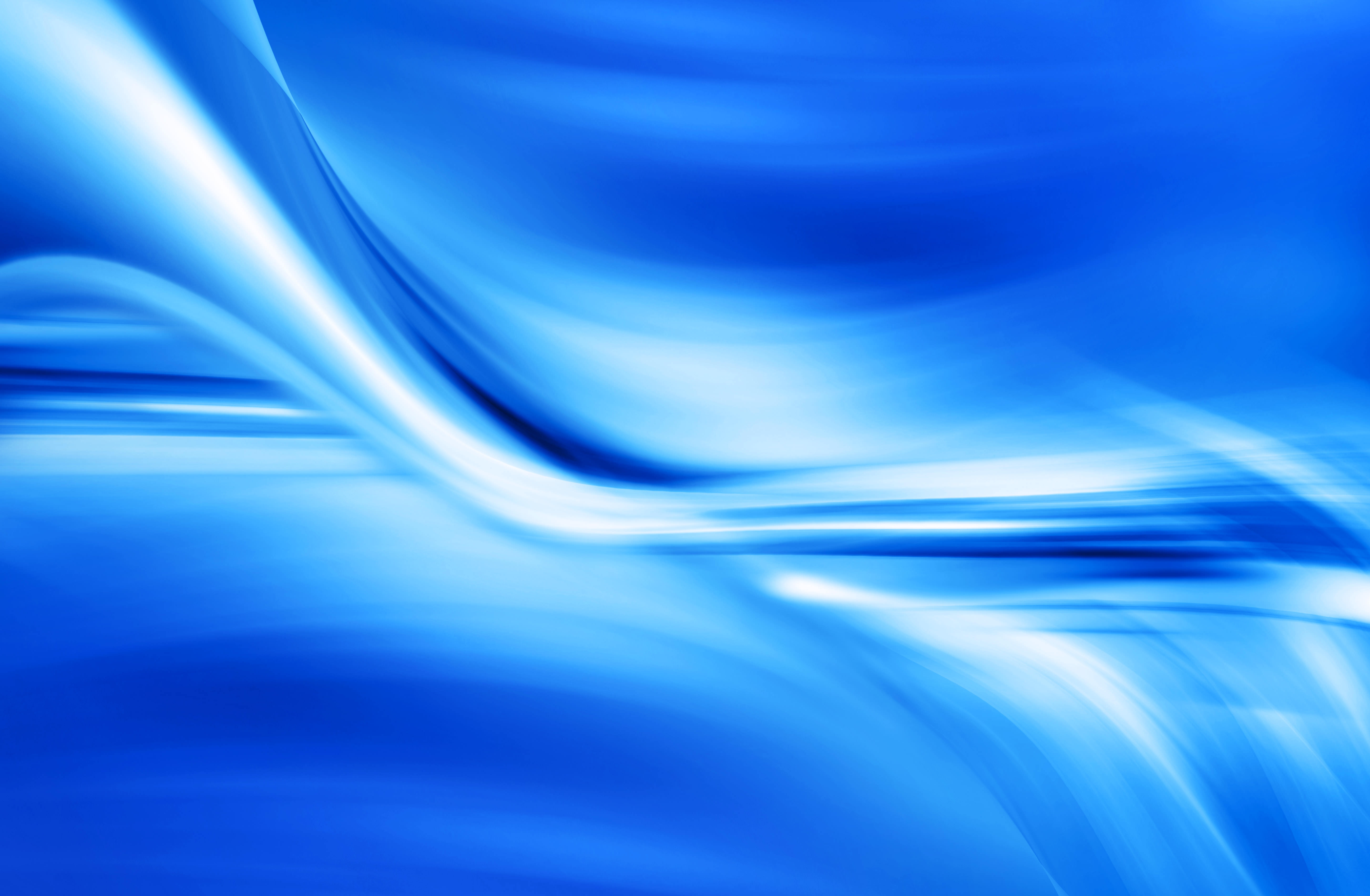 Flowing Light Blue Abstract Background