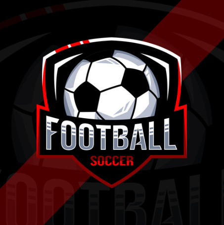 Football sport logo vector