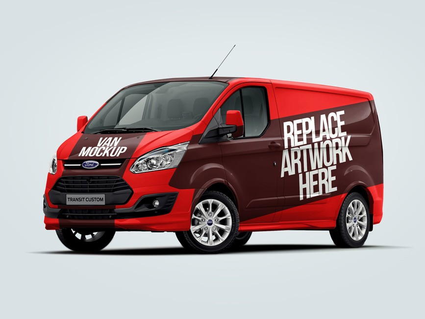 Ford Van PSD Mockup