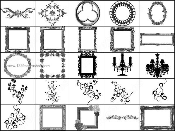 Frame Shapes and Brushes