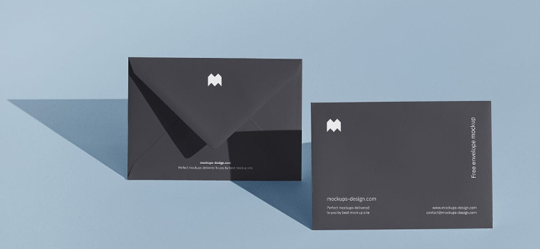 Free C6 Envelope Mockup