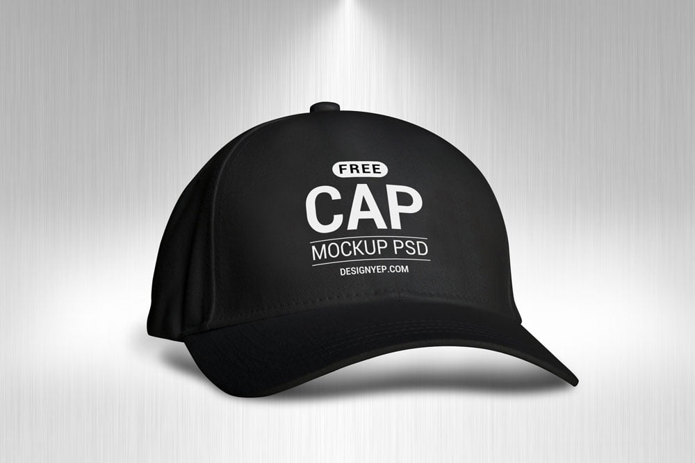 Free Cap Mockup PSD