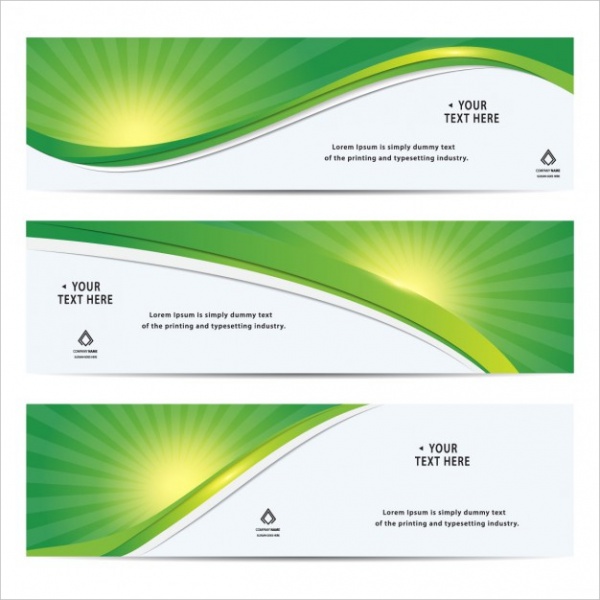 Free Green Corporate Banner Design