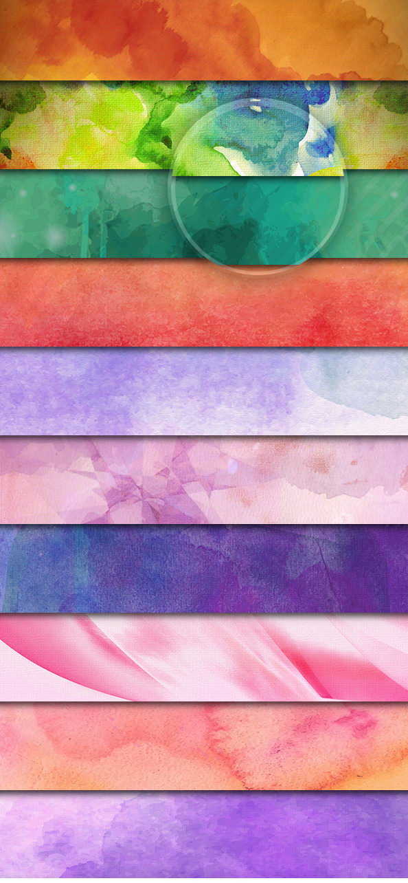 Free PSD Watercolor Backgrounds