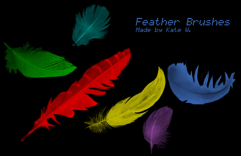 Free Photoshop Feather Brushes