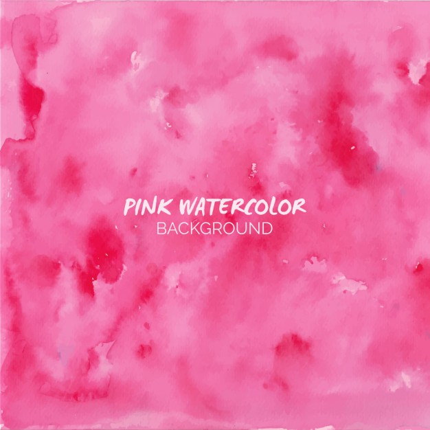 Free Vector Pink Watercolor Background